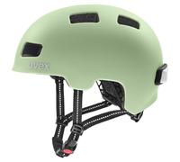 uvex City 4 - Casque de Bicyclette léger pour Adults - réglage de la Taille Individuel - Doublure Lavable - Matcha Matt - 55-58 cm