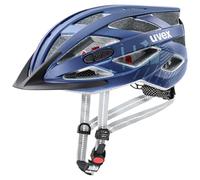 uvex City i-vo - Lightweight City Helmet for Women and Men - Ajustement Individuel - inclut Un éclairage LED - Deep Space Matt - 52-57 cm