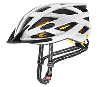 uvex City I-Vo MIPS - Casque de Ville Léger pour Hommes et Femmes - Système MIPS - Éclairage LED Compris - All White Matt - 56-60 cm