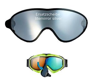 Uvex Comanche to Off ESS Lentille de rechange pour masque de ski Comanche als take Off Argenté