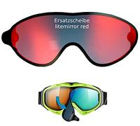 uvex Comanche to Off ESS Verre de Rechange pour Masque de Ski Comanche ALS Take Off - Single Lens litemirror Red