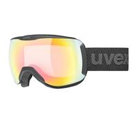 uvex downhill 2100 V, lunettes de ski, Adulte unisexe, black matt, one size