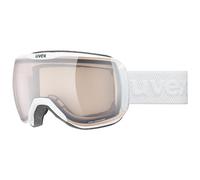 Masque de ski UVEX DOWNHILL 2100 V (WHITE MATT//VARIO SILVER) Taille unique