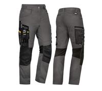 Uvex Echor - Pantalon de Travail pour Hommes - Gris - Taille 52