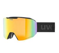Uvex Evidnt Attract S Woman Ski Goggles Noir Mirror Rainbow Contrastview Green Clear/CAT3+Yellow Clear/CAT1 Femme
