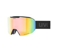 Uvex - Evidnt Attract S Cat 1-3 - Masque ski Black Matt - Vario Rainbow Mirror Cat 1-3 + Cat 1
