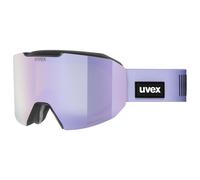 Uvex - Evidnt Attract S S2,S1 (VLT 27%,59%) - Masque de ski - black matt / mirror lavender