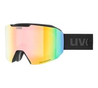 Uvex Evidnt Attract Woman Ski Goggles Noir Mirror Rainbow Variomatic Clear/CAT1-3+Contrastview Yellow Clear/CAT1 Femme