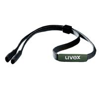 Uvex Eyewear Sangle de lunettes réglable et antidérapante pour lunettes de sport et de soleil Noir/vert mousse
