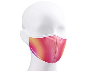 Uvex Face Mask Masque de Protection Respiratoire - Réutilisable et lavable - Désinfection Possible - Juicy Peach - S/M (51-57 cm)