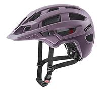 uvex Finale 2.0 - Casque VTT sûr pour Femmes et Hommes - Ajustement Individuel - Extensible avec éclairage LED - Plum Matt - 56-61 cm