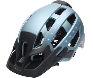 uvex Finale Light 2,0 - Casque de Ville sûr pour Hommes et Femmes - Éclairage LED Compris - Doublure Lavable - Spaceblue Matt - 56-61 cm