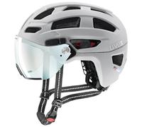 uvex Finale Visor V, Casque de vélo, Adulte Unisexe, Papyrus Matt, 56-61 cm