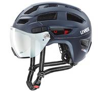 Uvex Casque de vélo urbain Finale Visor V Deep Space Matt 52-57 cm