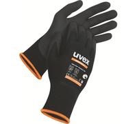 uvex - Gants de protection Work Safety | Athletic Lite XT 60026 | Noirs | 10 paires Taille 7/S