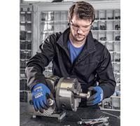 UVEX Gants de travail athletic lite, bleu/anthracite, T. 10