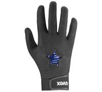 uvex Glamstar - Gants d’équitation Flexibles pour Enfants - Durable - Excellente Adhérence - Black-Blue - 5