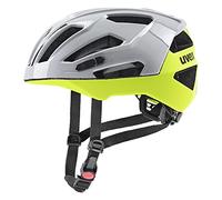 uvex Gravel X - Casque Performance sûr pour Hommes et Femmes - Réglage de la Taille Individuel - Ventilation Optimisée - Rhino - Neon Yellow - 52-57 cm