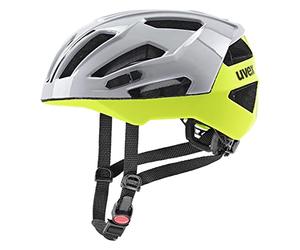 uvex Gravel X - Casque Performance sûr pour Hommes et Femmes - Réglage de la Taille Individuel - Ventilation Optimisée - Rhino - Neon Yellow - 52-57 cm