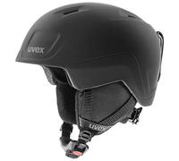 uvex Heyya Pro - Casque de Ski pour Enfants - Réglage de la Taille Individuel - Ventilation Optimisée - Black Matt - 51-55 cm