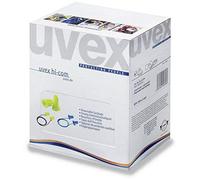 Uvex Hi-com MinidispenserBox, 100 paires de bouchons d'oreille unisexe, citron vert