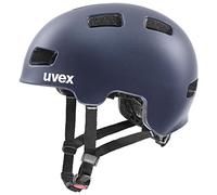 uvex hlmt 4 CC - Casque de vélo léger pour Enfants - Ajustement Individuel - Rembourrage intérieur Lavable - Deep Space Matt - 51-55 cm