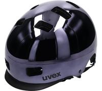 uvex Hlmt 5 Bike Pro Chrome - Casque de Ville Solide pour Hommes et Femmes - Réglage de la Taille Individuel - Ventilation Optimisée - Gunmetal Chrome - 58-61 cm