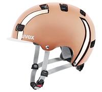 uvex Hlmt 5 Bike Pro Chrome - Casque de Ville Solide pour Hommes et Femmes - Réglage de la Taille Individuel - Ventilation Optimisée - Rosé Chrome - 55-58 cm