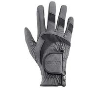 Uvex I-Performance 2 - Gants d’équitation Flexibles pour Hommes et Femmes - Durable - Ventilation Optimale - Anthracite-Black - 8,5