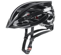 uvex i-vo 3D - Casque Polyvalent léger pour Femmes et Hommes - Ajustement Individuel - Extensible avec éclairage LED - Black - 52-57 cm