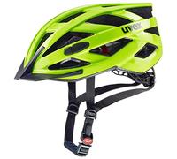 uvex i-vo 3D - Casque Polyvalent léger pour Femmes et Hommes - Ajustement Individuel - Extensible avec éclairage LED - Neon Yellow - 52-57 cm