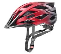 uvex i-vo CC, Casque de vélo, Adulte Unisexe, Red-Black Matt, 56-60 cm