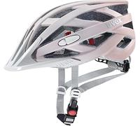 uvex i-vo CC - Casque Polyvalent léger pour Femmes et Hommes - Ajustement Individuel - Extensible avec éclairage LED - Grey-rosé Matt - 56-60 cm