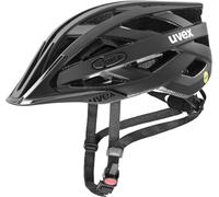 uvex i-vo CC MIPS - Casque Polyvalent léger pour Femmes et Hommes - système MIPS - Extensible avec éclairage LED - Midnight-Silver Matt - 52-57 cm