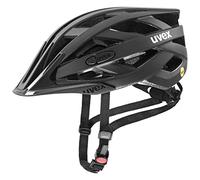 uvex i-vo CC MIPS - Casque Polyvalent léger pour Femmes et Hommes - système MIPS - Extensible avec éclairage LED - All Black - 52-57 cm