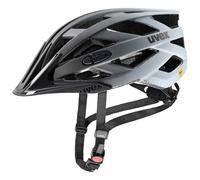 uvex i-vo CC MIPS - Casque Polyvalent léger pour Femmes et Hommes - système MIPS - Extensible avec éclairage LED - Black-Cloud Matt - 56-60 cm