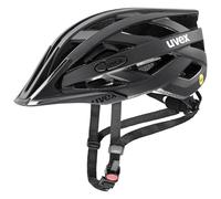 uvex i-vo CC MIPS - Casque Polyvalent léger pour Femmes et Hommes - système MIPS - Extensible avec éclairage LED - All Black Matt - 56-60 cm