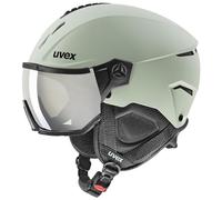 uvex Instinct Visor, Casque de Ski, Adulte Unisexe, Oxid Green Matt, 59-61 cm