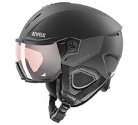 Uvex Instinct Visor Pro Variomatic Helmet Noir 56-58 cm / Silver Variomatic/CAT1-2