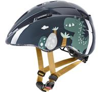uvex Kid 2 CC - Casque de vélo léger pour Enfants - réglage de la Taille Individuel - intérieur Lavable - Dino World - 46-52 cm