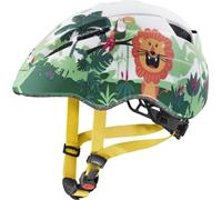 Uvex Kid 2 cc - Casque de vélo pour enfants, léger, Inmould, IAS-System, 8 aérations avec filet, option LED, EN 1078, safari matt, 46-52 cm