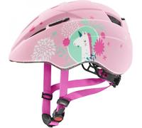 uvex Kid 2 cc - Casque pour enfants avec technologie Inmould, ajustement de la taille IAS, éclairage LED en option, rose unicorn matt, 46-52 cm