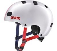 Casque enfant UVEX KID 3 RACE SILVER argent 55-58cm