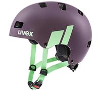 uvex Kid 3 CC - Casque de Vélo Solide pour Enfants - Réglage de la Taille Individuel - Ventilation Optimisée - Plum-Mint - 51-55 cm