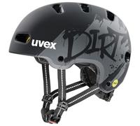 uvex Kid 4 Style MIPS Casque de vélo pour Enfant Noir Mat 55-58 cm