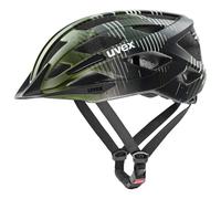 uvex air Wing 2 CC - Casque de vélo léger pour Enfants - réglage de la Taille Individuel - Ventilation optimisée - Dark Olive-Black Matt, 50-54 cm