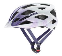uvex air Wing 2 CC - Casque de vélo léger pour Enfants - réglage de la Taille Individuel - Ventilation optimisée - Lilac-White Matt, 50-54 cm