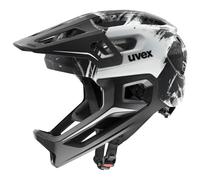 Uvex - Kid's React Jr. Fullface - Casque de cyclisme - 52-56 cm - black / white matt