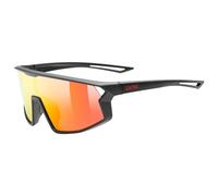 Uvex Skyryse Sunglasses Doré Mirror Red/CAT3 Black Matt