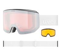 Uvex - Masque de ski Lace Attract S1-2 (VLT 24-61%) Blanc mat
